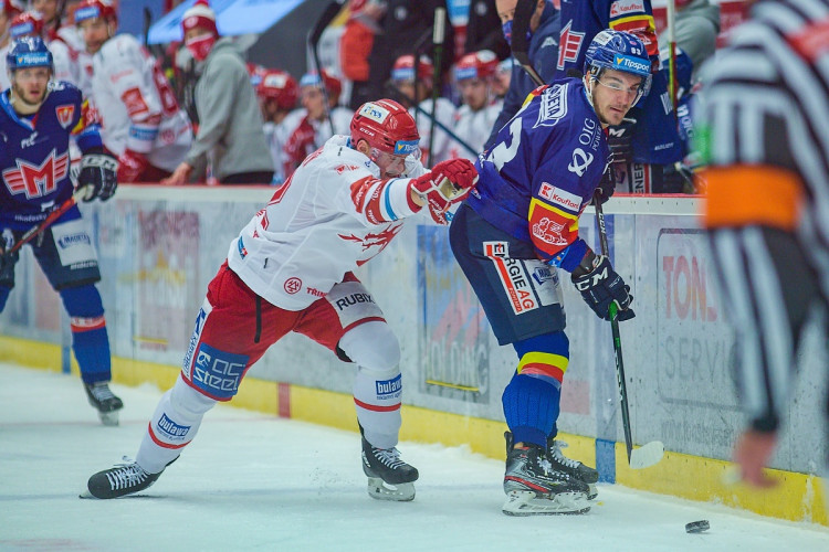 FOTOGALERIE: Madeta Motor ČB - HC Oceláři Třinec