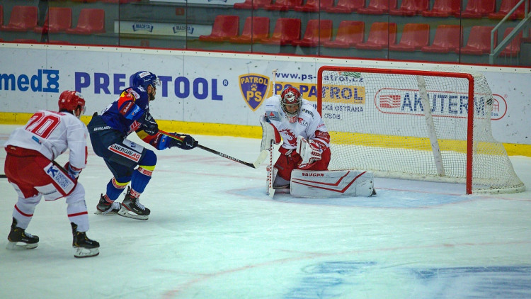 FOTOGALERIE: Madeta Motor ČB - HC Oceláři Třinec