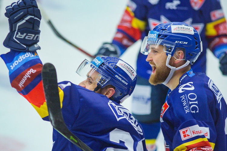 FOTOGALERIE: Madeta Motor ČB - HC Oceláři Třinec