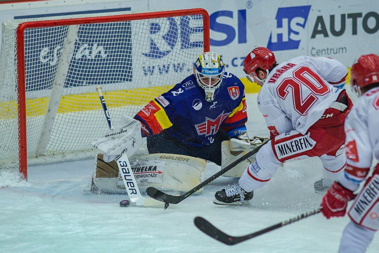 FOTOGALERIE: Madeta Motor ČB - HC Oceláři Třinec