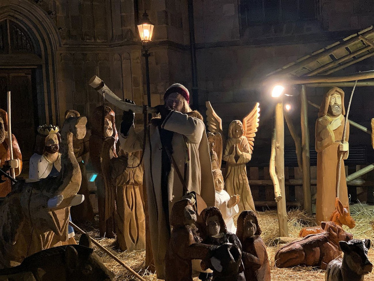 FOTOGALERIE: Vánoční trhy a ponocný