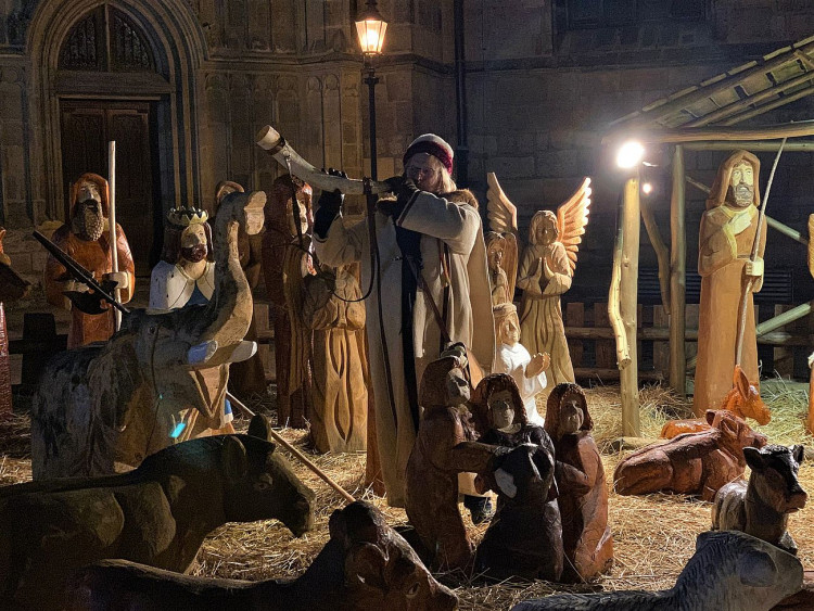 FOTOGALERIE: Vánoční trhy a ponocný