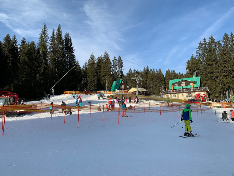 FOTOGALERIE: Zahájení lyžařské sezóny na Špičáku