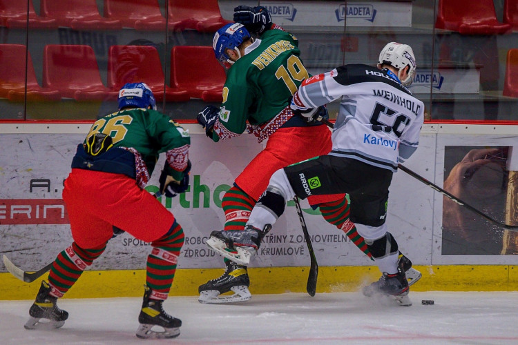 FOTOGALERIE: Madeta Motor ČB - HC Energie Karlovy Vary