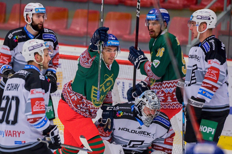 FOTOGALERIE: Madeta Motor ČB - HC Energie Karlovy Vary