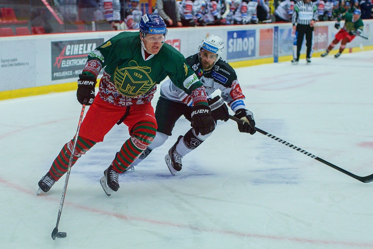 FOTOGALERIE: Madeta Motor ČB - HC Energie Karlovy Vary