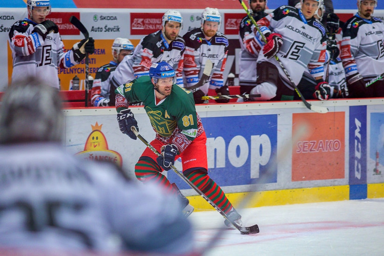 FOTOGALERIE: Madeta Motor ČB - HC Energie Karlovy Vary