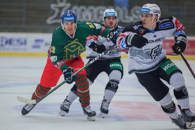 FOTOGALERIE: Madeta Motor ČB - HC Energie Karlovy Vary