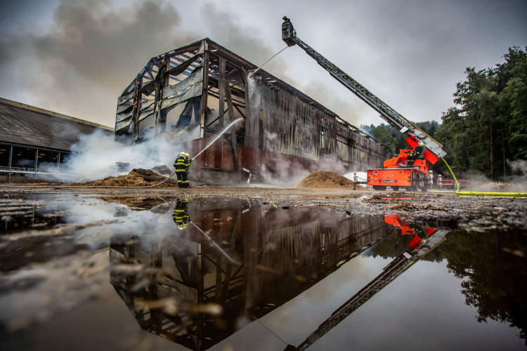 Požár zachvátil v září 2020 skladovací halu se senem v Suchém Dolu na Náchodsku. Na místě zasahovalo deset jednotek požární ochrany, podařilo se zachránit vedle stojící kravín a stádo o 400 kusech dobytka. Škoda byla vyčíslena asi na 20 milionů korun. Poz