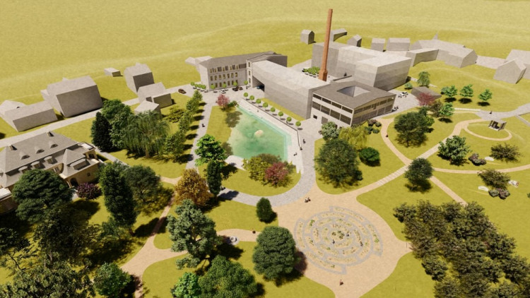 Vizualizace hrádeckého Benaru