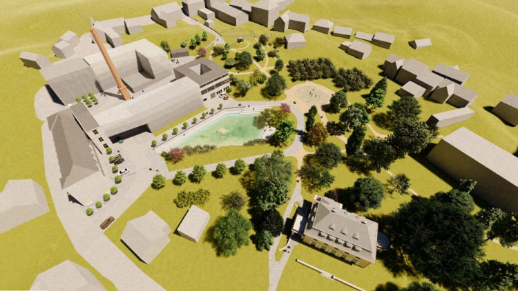 Vizualizace hrádeckého Benaru