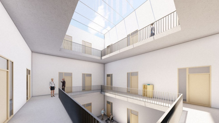 Vizualizace hrádeckého Benaru