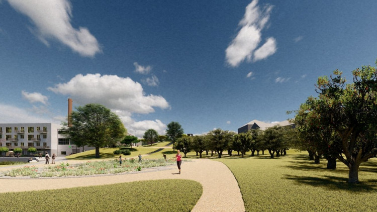 Vizualizace hrádeckého Benaru