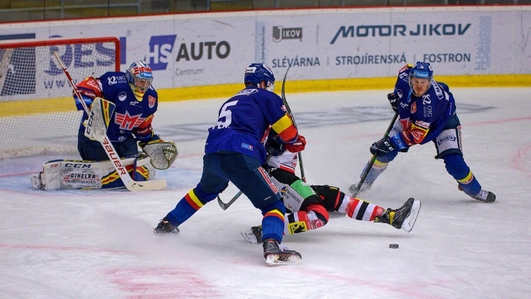 FOTOGALERIE: Madeta Motor ČB - HC Dynamo Pardubice