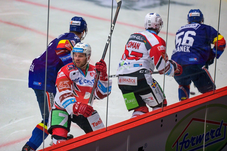 FOTOGALERIE: Madeta Motor ČB - HC Dynamo Pardubice