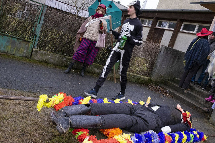 FOTOGALERIE: Masopust v Postřekově