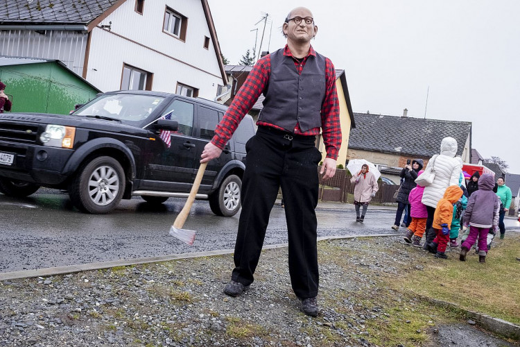 FOTOGALERIE: Masopust v Postřekově