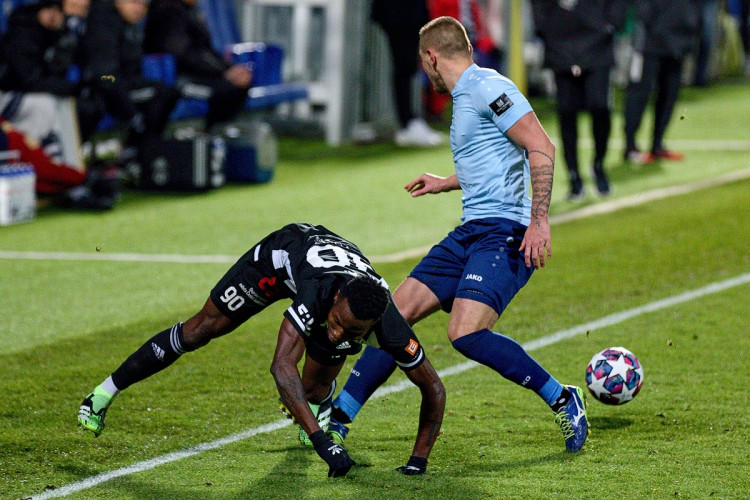 FOTOGALERIE: Brzký gól a červená karta. Dynamo doma dobývalo příbramský val, nakonec vyhrálo 2:1