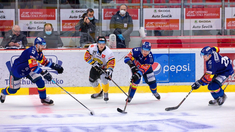 FOTOGALERIE: Madeta Motor ČB - HC Verva Litvínov