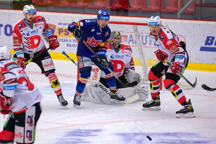 FOTOGALERIE: Madeta Motor ČB - HC Dynamo Pardubice