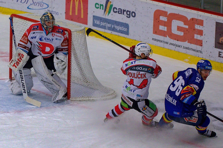 FOTOGALERIE: Jeden jediný gól. Chudé utkání ovládly Pardubice, Motor se doma stále trápí