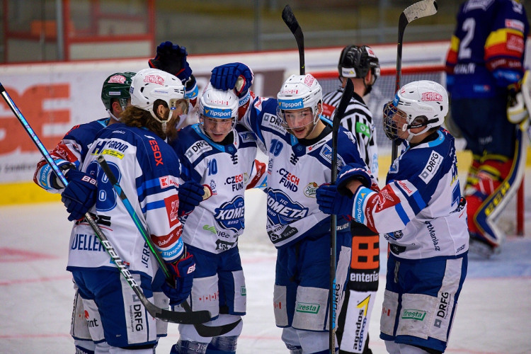 FOTOGALERIE: Dvakrát vedl doma o dvě branky, Motor ale utkání s Kometou nakonec ztratil