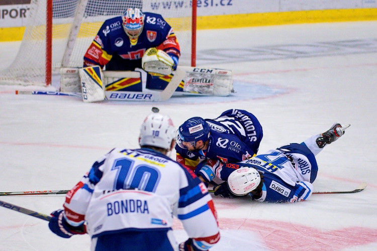 FOTOGALERIE: Dvakrát vedl doma o dvě branky, Motor ale utkání s Kometou nakonec ztratil