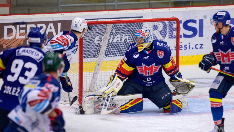 FOTOGALERIE: Dvakrát vedl doma o dvě branky, Motor ale utkání s Kometou nakonec ztratil