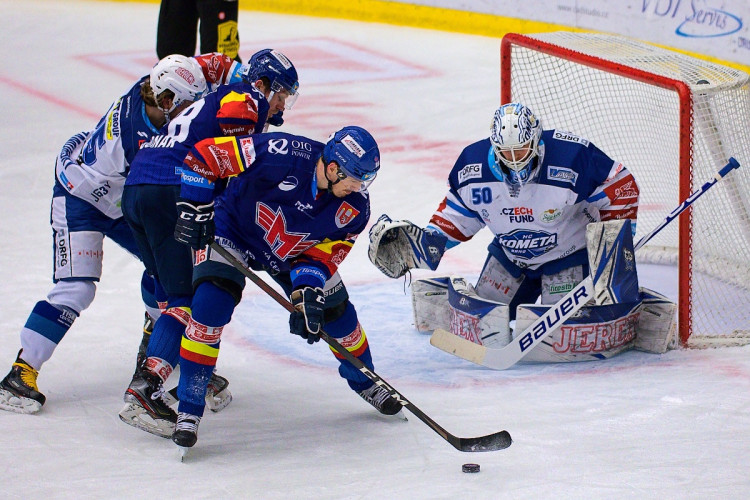 FOTOGALERIE: Dvakrát vedl doma o dvě branky, Motor ale utkání s Kometou nakonec ztratil