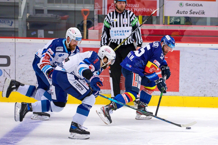 FOTOGALERIE: Dvakrát vedl doma o dvě branky, Motor ale utkání s Kometou nakonec ztratil