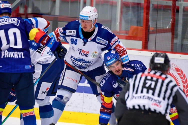 FOTOGALERIE: Dvakrát vedl doma o dvě branky, Motor ale utkání s Kometou nakonec ztratil