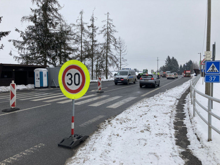 GALERIE: Kontrolní stanoviště na Kuksu