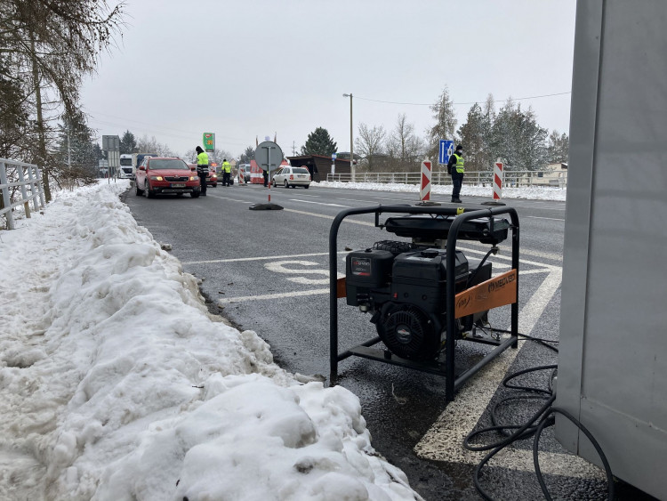 GALERIE: Kontrolní stanoviště na Kuksu