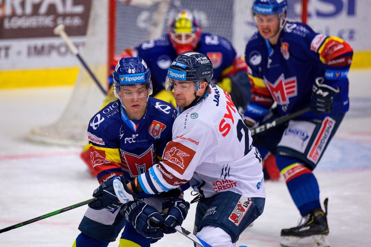 FOTOGALERIE: Výsledková krize pokračuje. Motor doma nestačil ani na Liberec, Bílí Tygři vyhráli 5:2