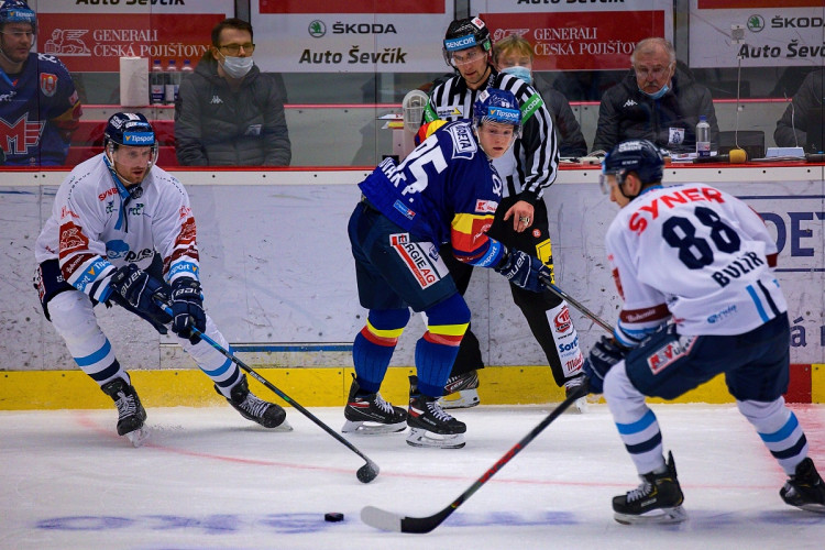 FOTOGALERIE: Výsledková krize pokračuje. Motor doma nestačil ani na Liberec, Bílí Tygři vyhráli 5:2
