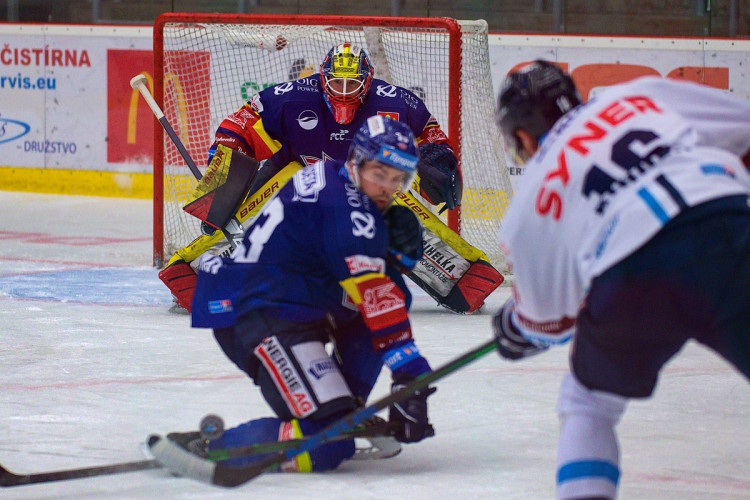 FOTOGALERIE: Výsledková krize pokračuje. Motor doma nestačil ani na Liberec, Bílí Tygři vyhráli 5:2