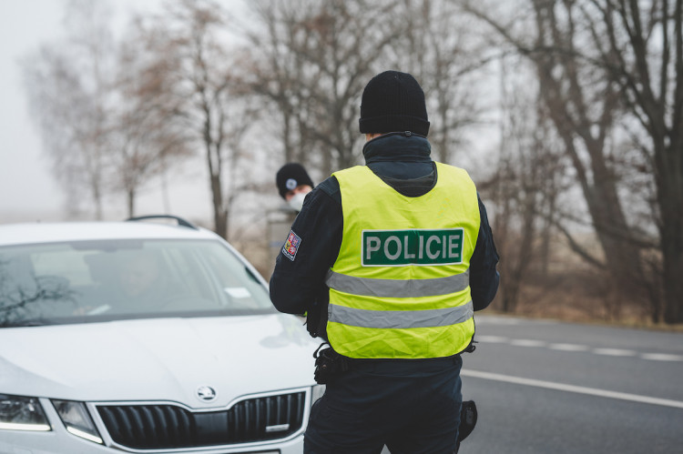 Policie od rána kontrolovala pohyb mezi okresy