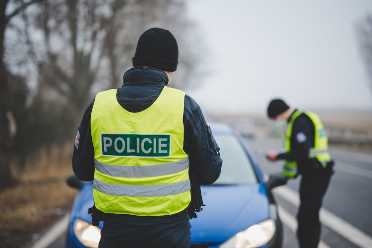 Policie od rána kontrolovala pohyb mezi okresy