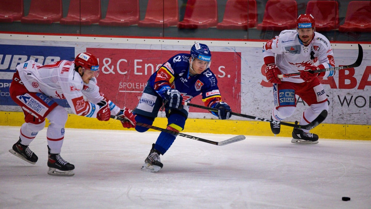 FOTOGALERIE: Madeta Motor ČB - HC Oceláři Třinec