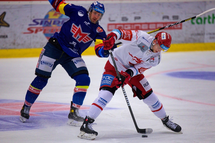 FOTOGALERIE: Madeta Motor ČB - HC Oceláři Třinec