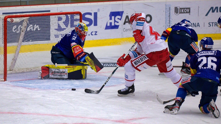 FOTOGALERIE: Madeta Motor ČB - HC Oceláři Třinec
