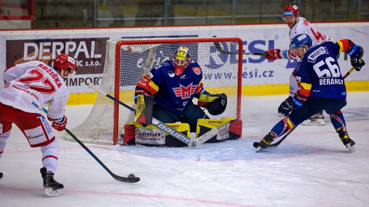 FOTOGALERIE: Madeta Motor ČB - HC Oceláři Třinec