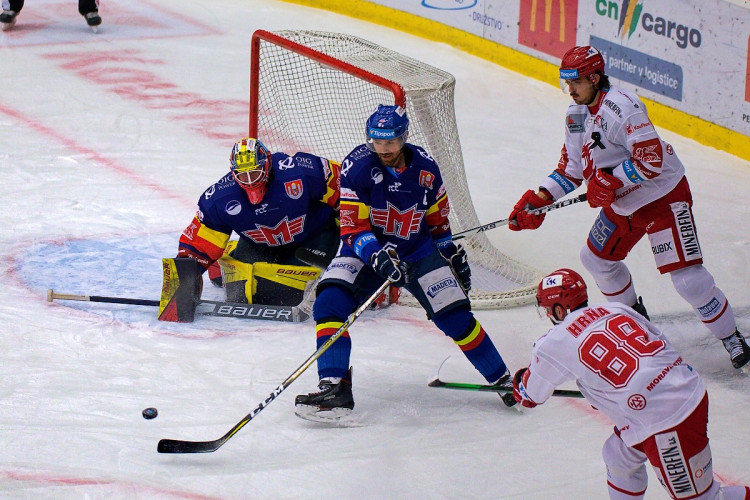 FOTOGALERIE: Madeta Motor ČB - HC Oceláři Třinec