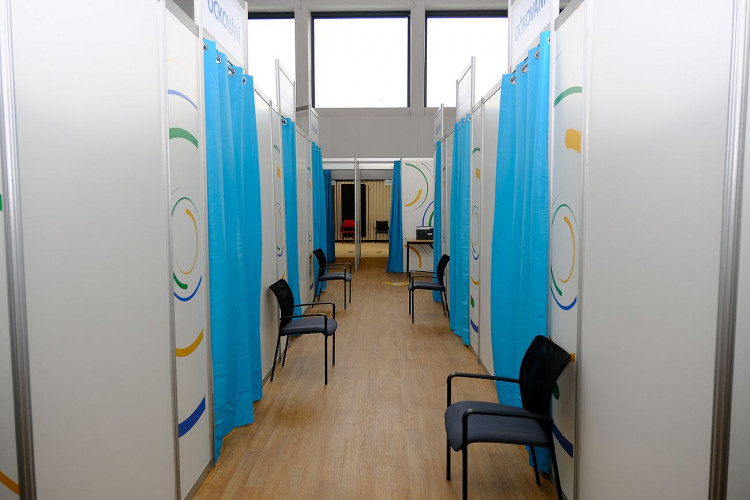 FOTOGALERIE: Velkokapacitní očkovací místo