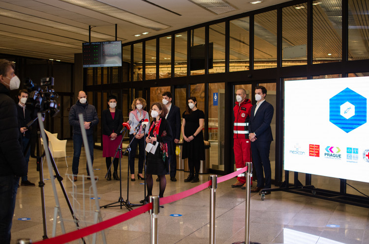 Podívejte se do prostor očkovacího centra v Kongresáku. Očkováno v něm bude až tisíc lidí denně