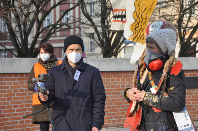 GALERIE: Pochod za nezávislost České televize v Hradci Králové