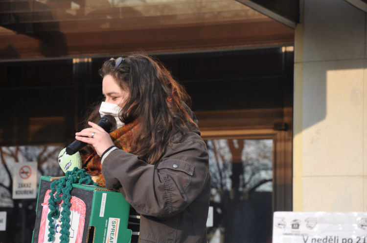 GALERIE: Pochod za nezávislost České televize v Hradci Králové