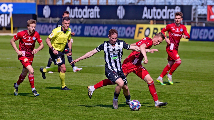 FOTOGALERIE: Proti Dynamu sklapla Csaplárova past. Jihočeši doma se Sigmou vedli 2:0, přesto brali jen bod