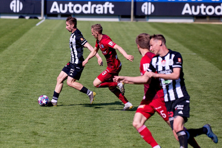 FOTOGALERIE: Proti Dynamu sklapla Csaplárova past. Jihočeši doma se Sigmou vedli 2:0, přesto brali jen bod