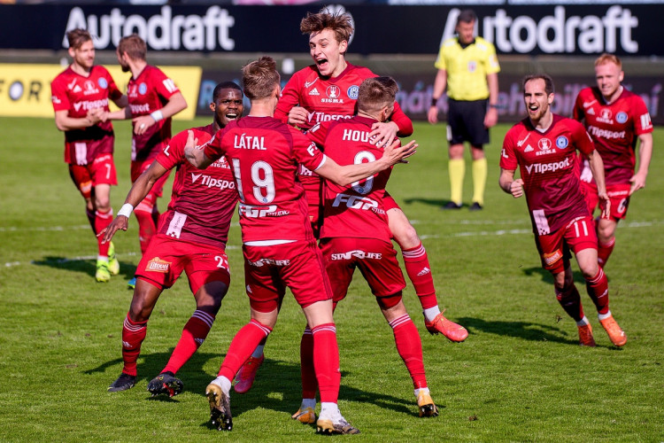 FOTOGALERIE: Proti Dynamu sklapla Csaplárova past. Jihočeši doma se Sigmou vedli 2:0, přesto brali jen bod